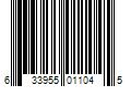 Barcode Image for UPC code 633955011045