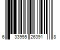 Barcode Image for UPC code 633955263918