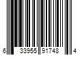 Barcode Image for UPC code 633955917484