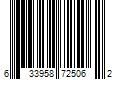 Barcode Image for UPC code 633958725062