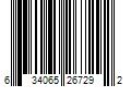 Barcode Image for UPC code 634065267292