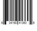 Barcode Image for UPC code 634158413605