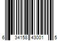 Barcode Image for UPC code 634158430015