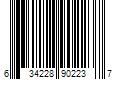 Barcode Image for UPC code 634228902237