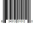 Barcode Image for UPC code 634313010120