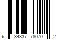 Barcode Image for UPC code 634337780702