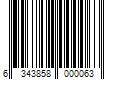 Barcode Image for UPC code 6343858000063