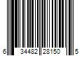 Barcode Image for UPC code 634482281505