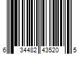 Barcode Image for UPC code 634482435205