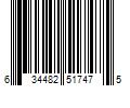 Barcode Image for UPC code 634482517475