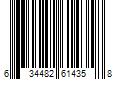 Barcode Image for UPC code 634482614358