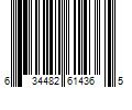 Barcode Image for UPC code 634482614365