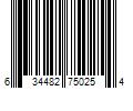 Barcode Image for UPC code 634482750254