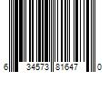 Barcode Image for UPC code 634573816470