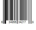 Barcode Image for UPC code 634855342178