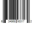 Barcode Image for UPC code 634868933172