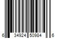 Barcode Image for UPC code 634924509846