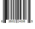 Barcode Image for UPC code 635002243065