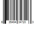 Barcode Image for UPC code 635494347203