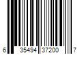 Barcode Image for UPC code 635494372007