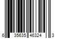 Barcode Image for UPC code 635635463243