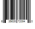 Barcode Image for UPC code 635635720940