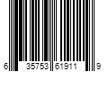 Barcode Image for UPC code 635753619119