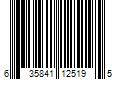 Barcode Image for UPC code 635841125195