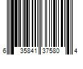 Barcode Image for UPC code 635841375804