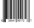 Barcode Image for UPC code 635841551727