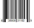 Barcode Image for UPC code 635909311539