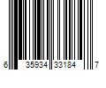 Barcode Image for UPC code 635934331847