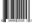 Barcode Image for UPC code 635985200253. Product Name: 