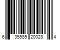 Barcode Image for UPC code 635985200284