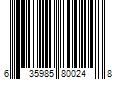 Barcode Image for UPC code 635985800248