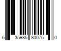 Barcode Image for UPC code 635985800750