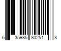 Barcode Image for UPC code 635985802518