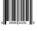 Barcode Image for UPC code 635985802525