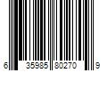 Barcode Image for UPC code 635985802709