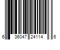 Barcode Image for UPC code 636047241146