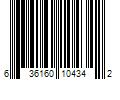 Barcode Image for UPC code 636160104342