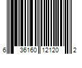 Barcode Image for UPC code 636160121202