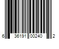 Barcode Image for UPC code 636191002402