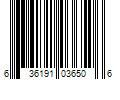 Barcode Image for UPC code 636191036506