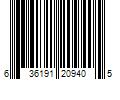 Barcode Image for UPC code 636191209405