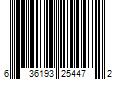 Barcode Image for UPC code 636193254472