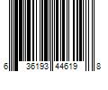 Barcode Image for UPC code 636193446198