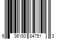 Barcode Image for UPC code 636193847513