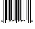 Barcode Image for UPC code 636202227756