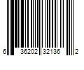 Barcode Image for UPC code 636202321362